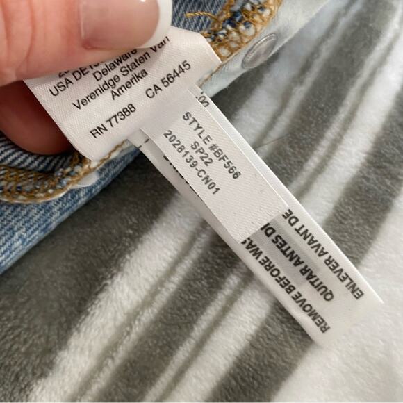 J.Crew Full-Length Demi Boot Jeans Light Indigo Wash High Rise Stretch Denim 25 - Picture 8 of 11